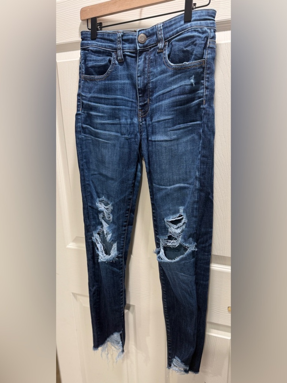 American Eagle Hi-Rise Jegging Crop-Women’s Size 6 - Picture 3 of 13
